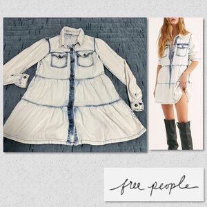 Free People Nicole Denim Dress